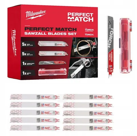Milwaukee Zestaw brzeszczotów PERFECT MATCH 4932492653