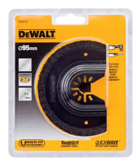Dewalt DT20718 Brzeszczot półokrągły do fug Multitool