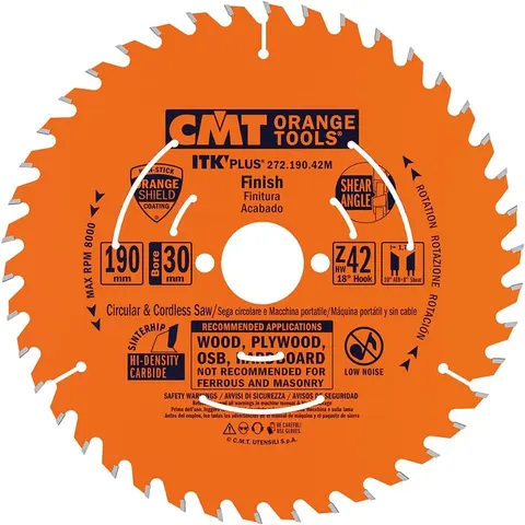CMT 272.190.42M Piła tarczowa 190x30mm 42Z
