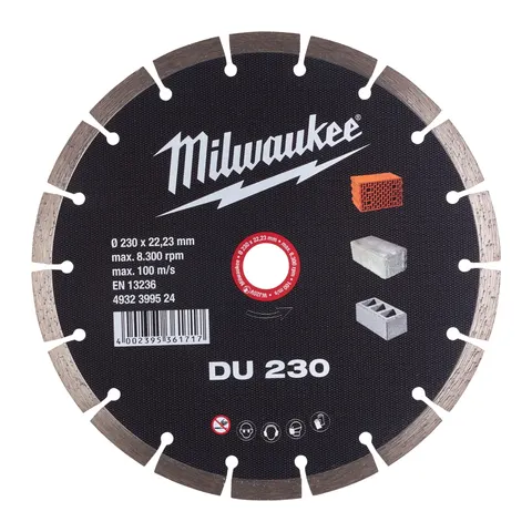 Milwaukee tarcza diamentowa DU 230 MM - 1 PC