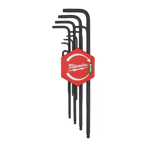 Milwaukee zestaw kluczy torx - 9 szt. 4932492693