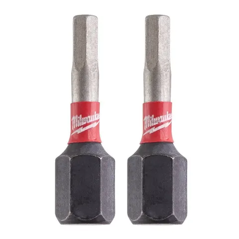 Milwaukee Shockwave Hex 3x25 mm Bity udarowe 2szt. 4932430894