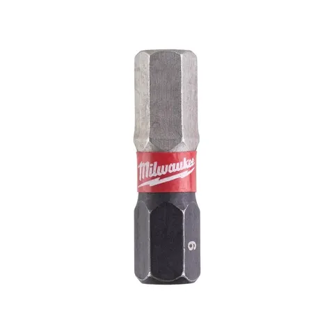 Milwaukee Shockwave Hex 6x25mm Bity udarowe - 2szt.