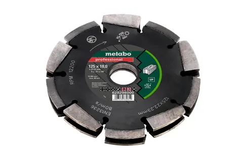 Metabo Dia-FS2, 125x18x22,23 mm Profesjonalna tarcza diamentowa