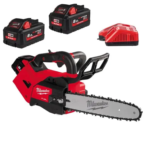 Milwaukee M18 FTHCHS30-802 Pilarka łańcuchowa z górnym uchwytem 30CM