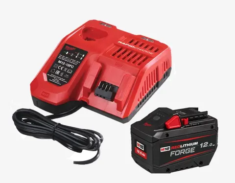 Milwaukee Akumulator 12,0Ah FORGE M18 FB12 +ŁADOWARKA M12-18 FC
