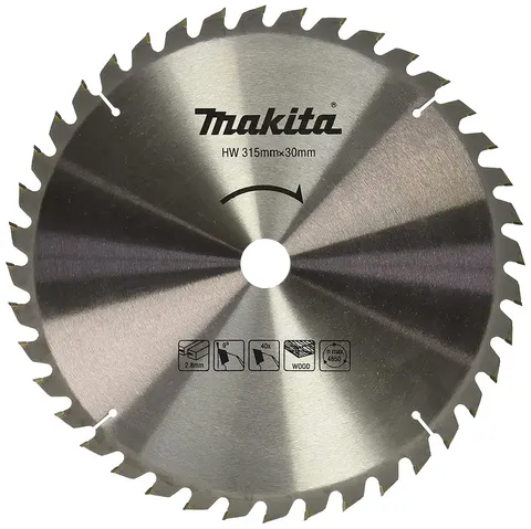 Makita JM27170005 Tarcza tnąca do drewna 315 x 30 mm 40Z