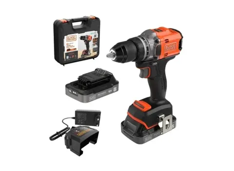 Black Decker BLD682D2XK Wiertarko-wkrętarka 18Vx2