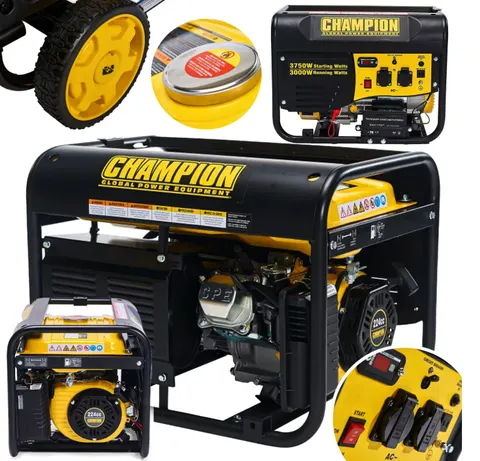 Champion CPG4000E1-EU Agregat prądotwórczy jednofazowy 3500 Watt