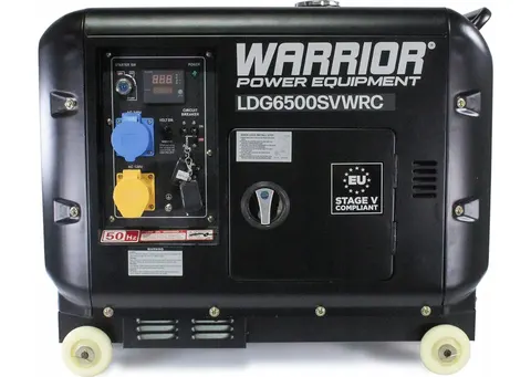 Agregat prądotwórczy generator diesla Warrior LDG 6500ER