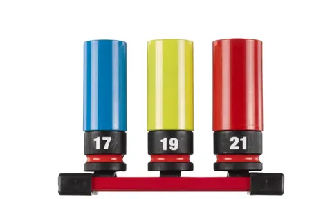 Milwaukee Nasadki udarowe ½ ˝ do felg aluminiowych 4932493370
