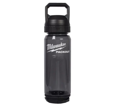 Milwaukee Plastikowa butelka PACKOUT™ 740 ml - czarna