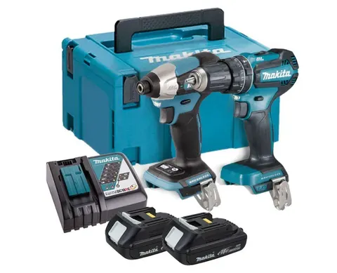 Makita DLX2423AJ Zestaw Combo (DDF487+DTD157) 18V 2x 2Ah