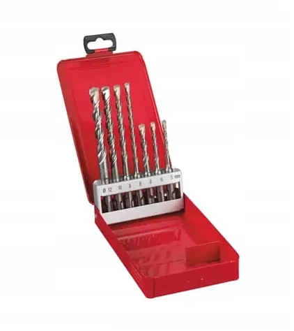 MILWAUKEE 4932352339 Zestaw wierteł M2 SDS-PLUS sztuk 7