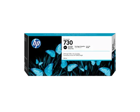 Tusz HP 730 - foto czarny, 300 ml