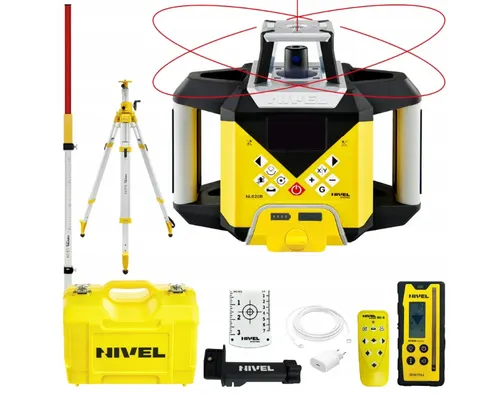 Nivel System NL620G Laser obrotowy DIGITAL SJJ32 SET LS24