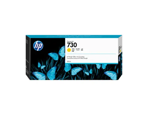 Tusz HP 730 - żółty, 300 ml