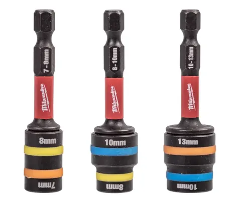 Milwaukee Zestaw podwójnych nasadek HEX 7-13mm 4932493559