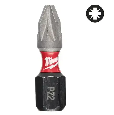 Milwaukee Bity Udarowe 1/4" PZ2/25mm 4932500356