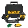 Dewalt DCLE34031D1 Laser 3-wiązkowy 360° zielony 1 x 2,0 Ah 18 V