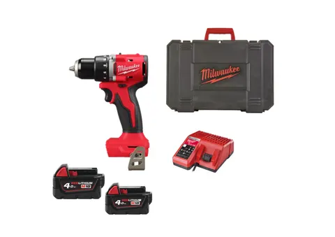 Milwaukee M18 BLDDRC-402C Wiertarko-wkrętarka M18 2x 4 Ah