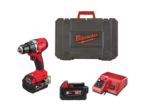 Milwaukee M18 BLPDRC-502C Wiertarko-wkrętarka z udarem
