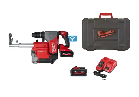 Milwaukee M18 ONEFHPXDEL-552C Młotowiertarka z odsysaczem