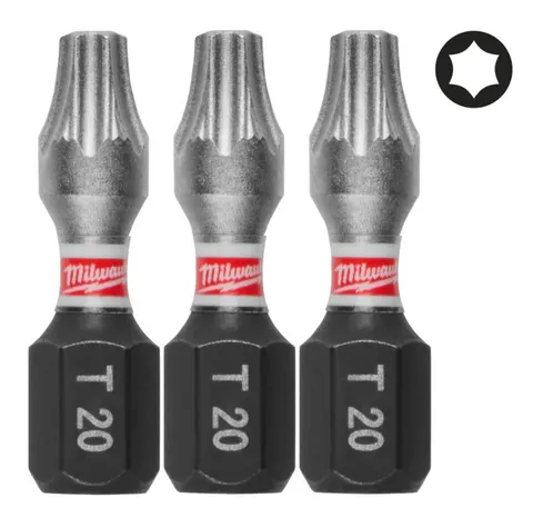 Milwaukee Bit Udarowy TX20 25MM SHOCKWAVE 3 szt 4932500363