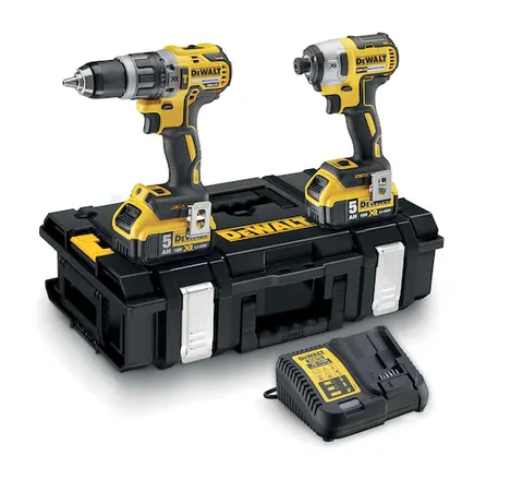 DEWALT zestaw DCK266P2 wkrętarka zakrętarka 2x5Ah