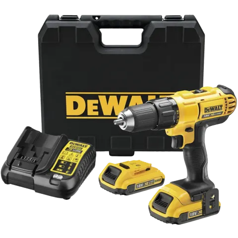 DeWALT DCD771D2 Wiertarko-wkrętarka 18V 2x2,0Ah DCB107 walizka