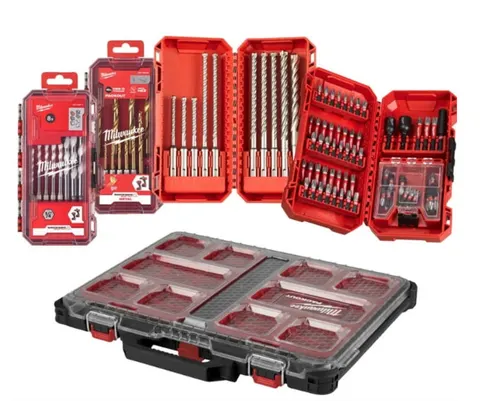 Milwaukee Zestaw akcesoriów PACKOUT 98 elementów 4932499760