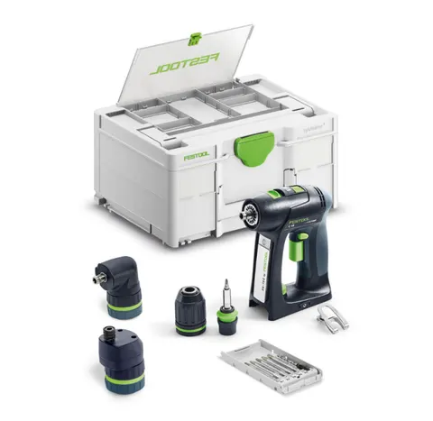 Festool Akumulatorowa wiertarko-wkrętarka C 18 Basic-Set 578831
