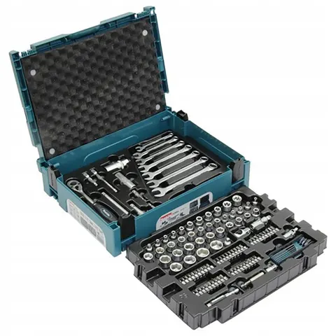 MAKITA E-08713 ZESTAW NARZĘDZI KLUCZE NASADOWE W WALIZCE MAKPAC 1 PREZENT