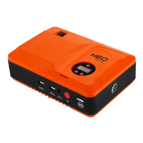 URZĄDZENIE ROZRUCHOWE JUMP STARTER POWERBANK KOMPRESOR 11-997 NEO TOOLS