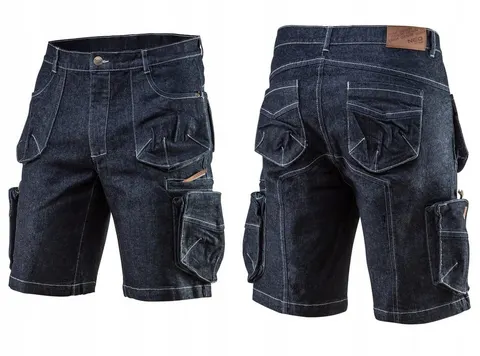 Krótkie spodenki DENIM XL 81-279-XL