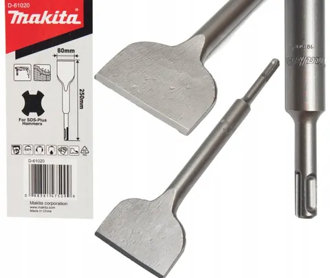 MAKITA D-61020 DŁUTO SZEROKIE SDS-PLUS 250x80mm