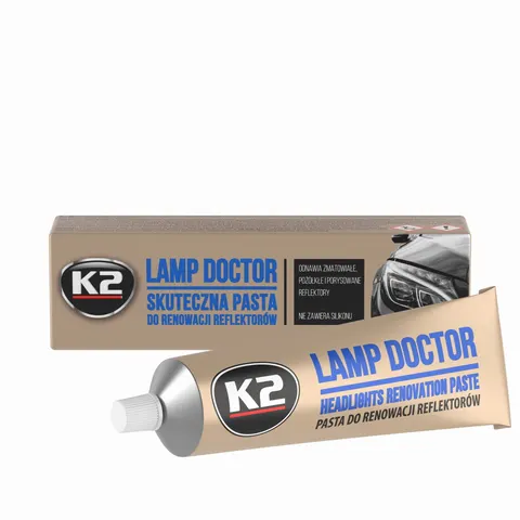 K2 LAMP DOCTOR 60g profesjonalna pasta do renowacji reflektorów