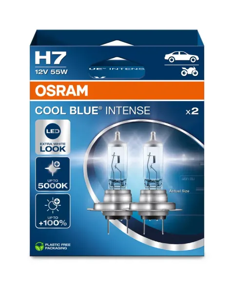 Osram żarówka H7 12V 55W Cool Blue Intense 2szt
