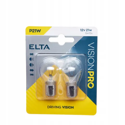 Żarówka ELTA Vision Pro P21W 12V