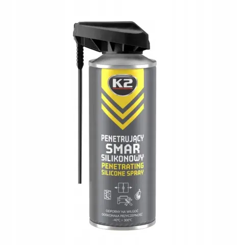 K2 Penetrujący Smar Silikonowy Silikon Spray 400ML