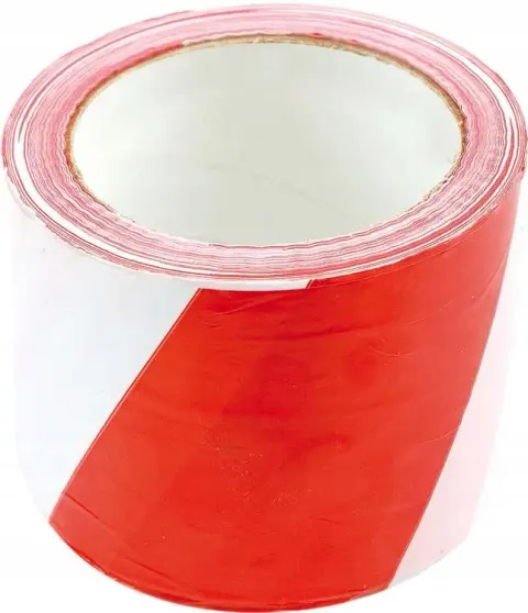 Taśma ostrzegawcza 100m x 75mm VOREL
