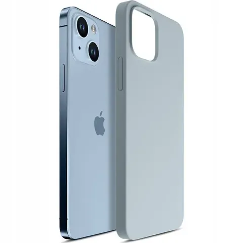Etui na Apple iPhone 14 Plus - 3mk Hardy Silicone MagCase Sierra Blue