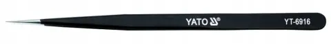 Pęseta prosta antystatyczna powlekana 140 mm YATO YT-6916