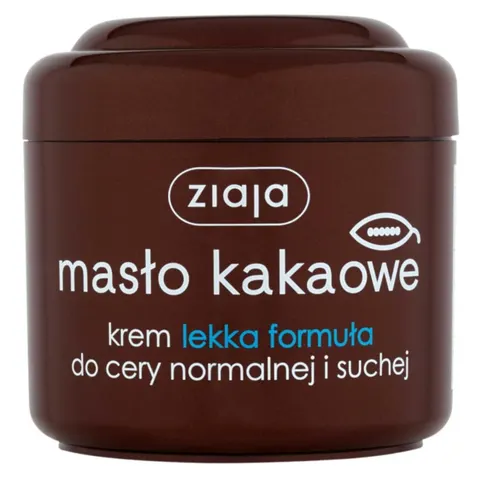 ZIAJA Krem do twarzy MASŁO KAKAOWE, 200 ml