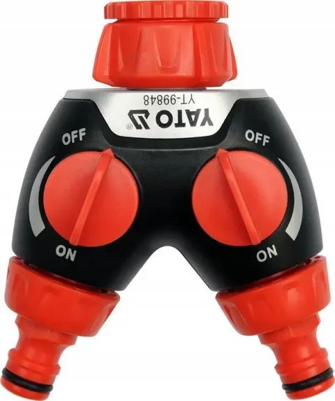 Zawór ogrodowy podwójny Yato YT-99848