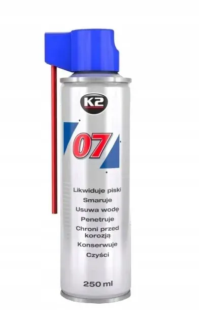 K2 007 Odrdzewiacz Uniwersalny Smar Czyści 250ml