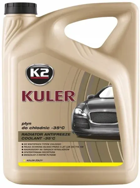K2 kuler żółty 5L płyn