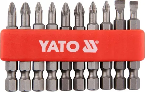 Yato Groty do Wkrętarki 50MM Zestaw 10-SZTUKOWY