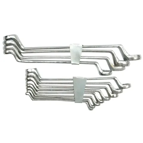 Klucze oczkowe-odgięte 6-32 mm, kpl.12 szt. clip 52630 VOREL