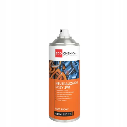 Neutralizator Rdzy 2W1 Spray 400ml ECOCHEMICAL - Konwerter Rdzy Odrdzewiacz